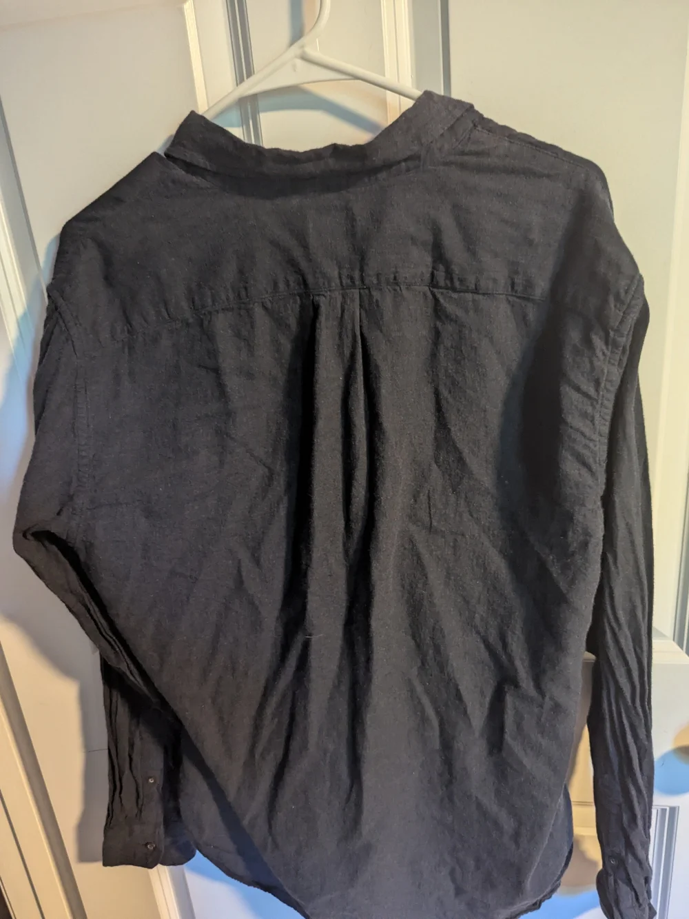 J. Crew Brushed Twill Lightweight Shirt Jacket - Dark Navy